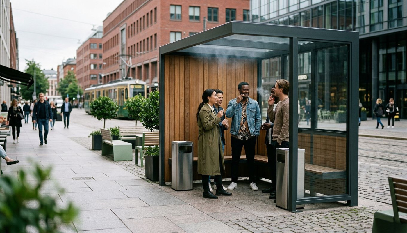 Comment la conception des espaces fumeurs transforme l’expérience urbaine ?